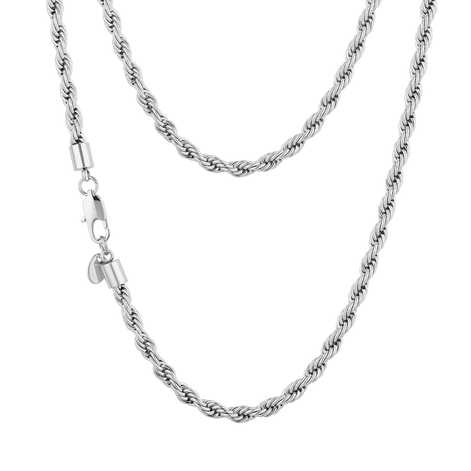 Twisted Rope Silver (5mm)