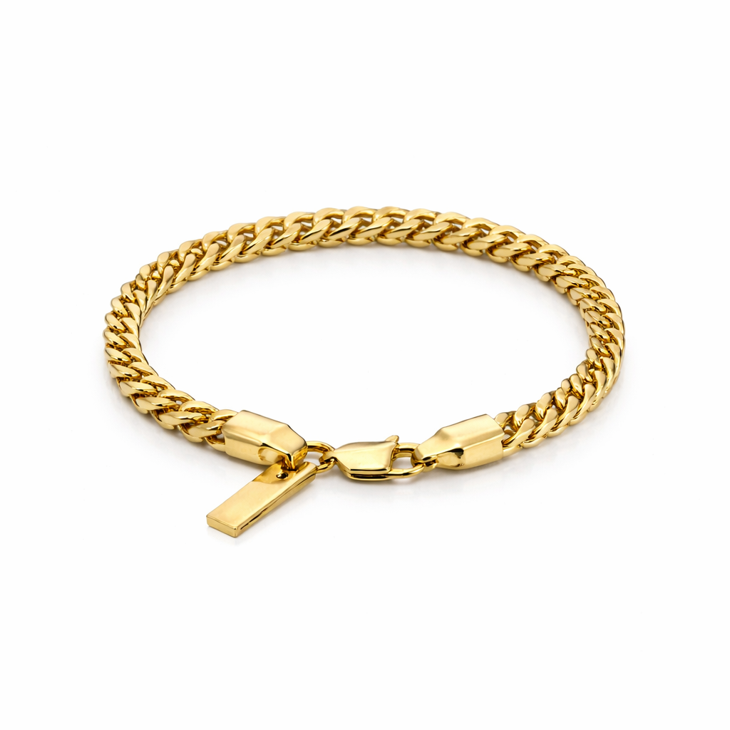 Franco Gold Bracelet (5mm)