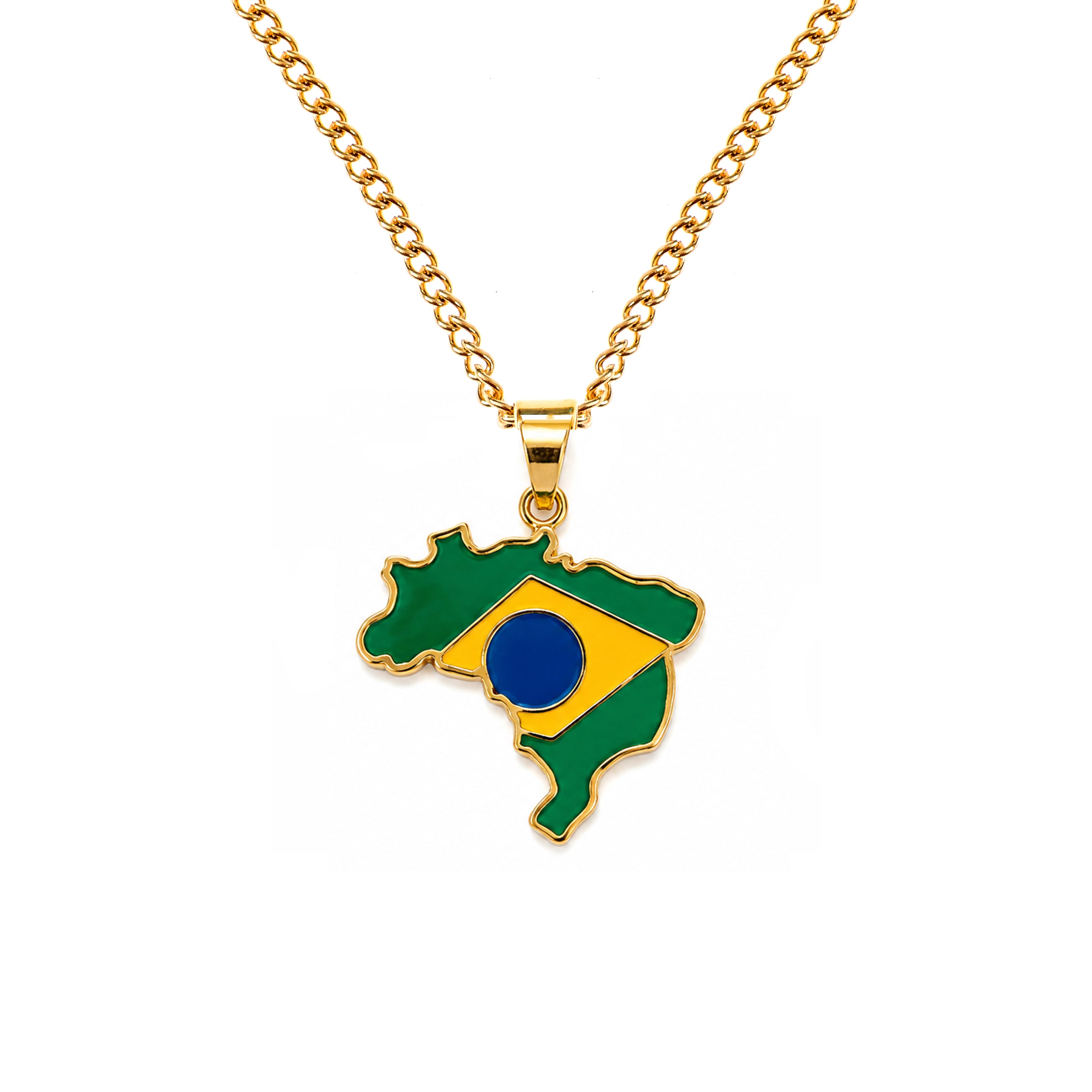 Brazil Gold Pendant