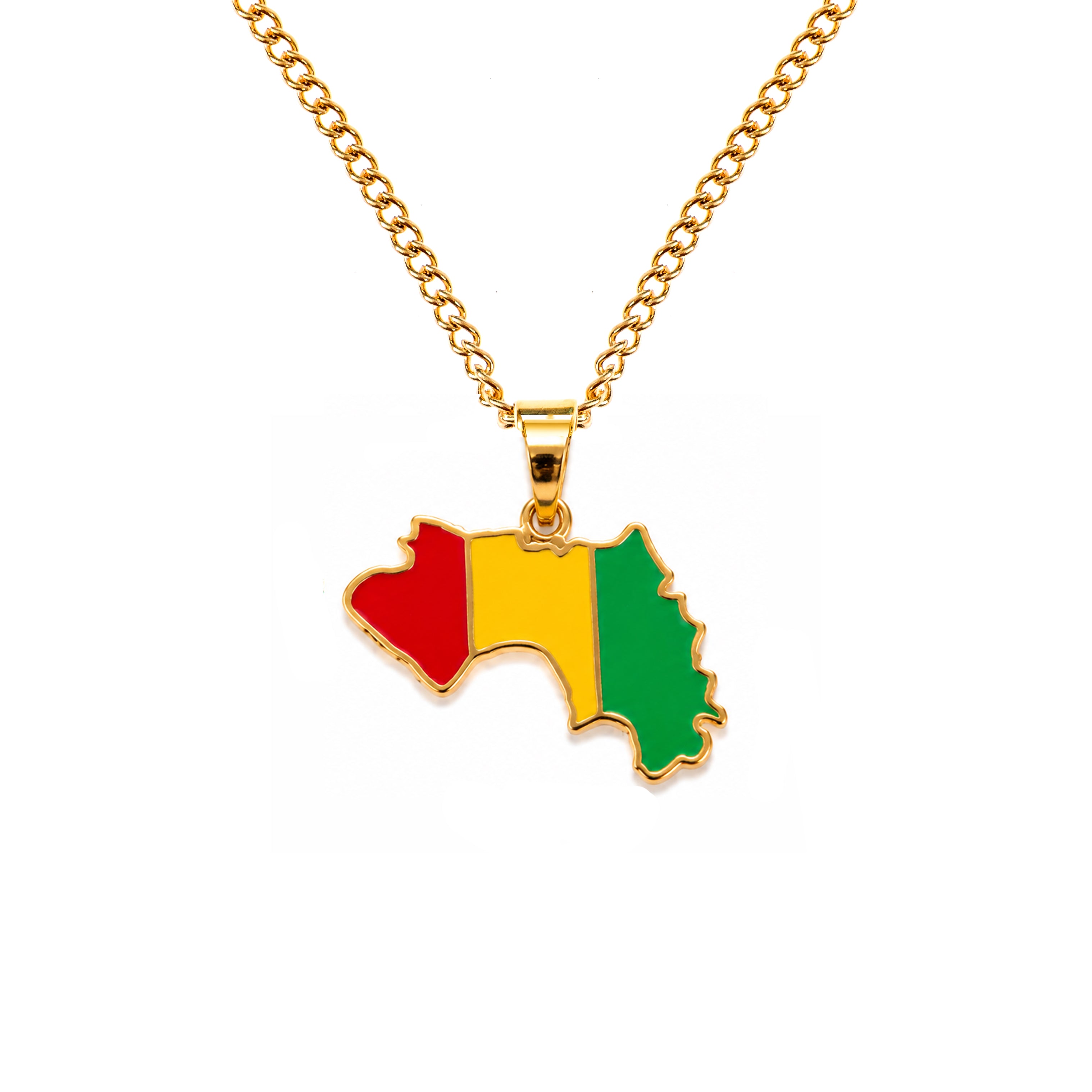 Senegal Gold Pendant