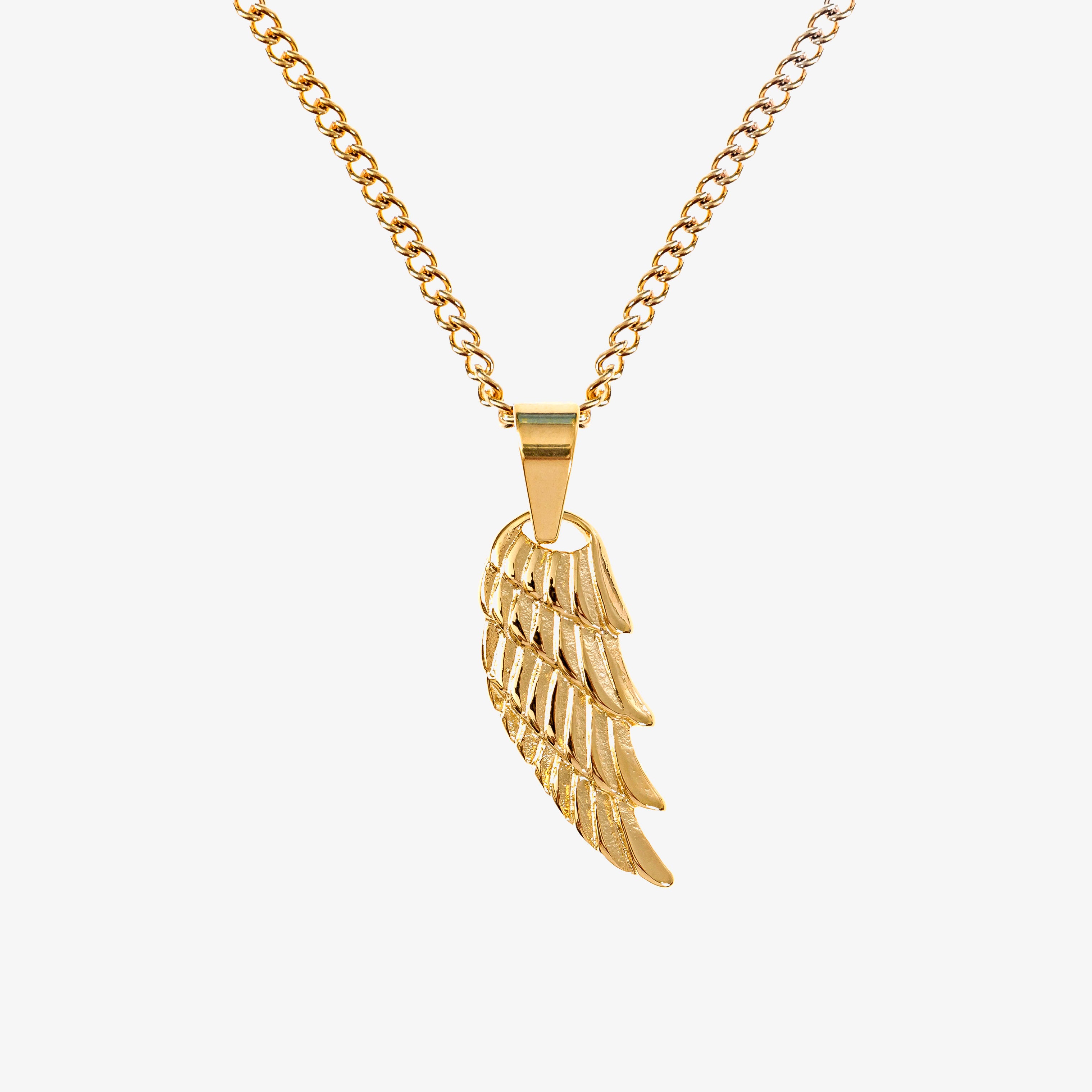 Angel Wing Pendant (Gold)
