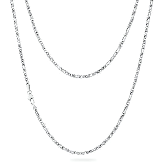 Silver Cuban (3mm)
