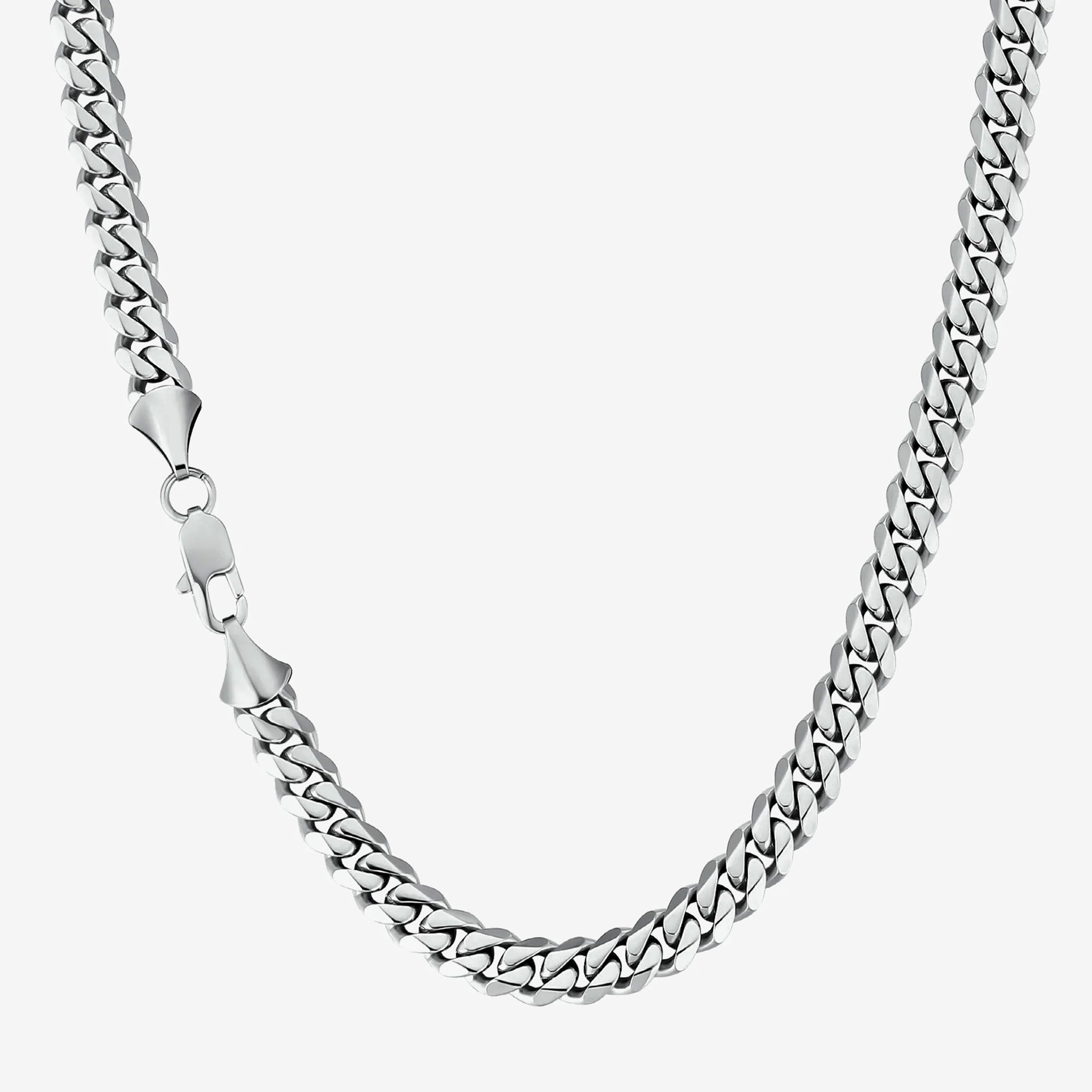 CUBAN SILVER 8mm