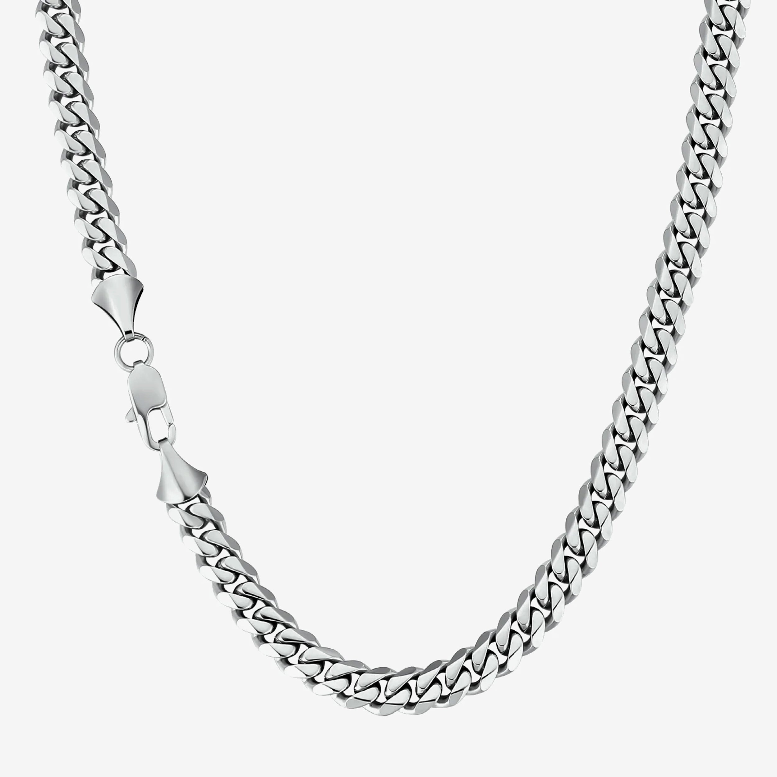 CUBAN SILVER 8mm