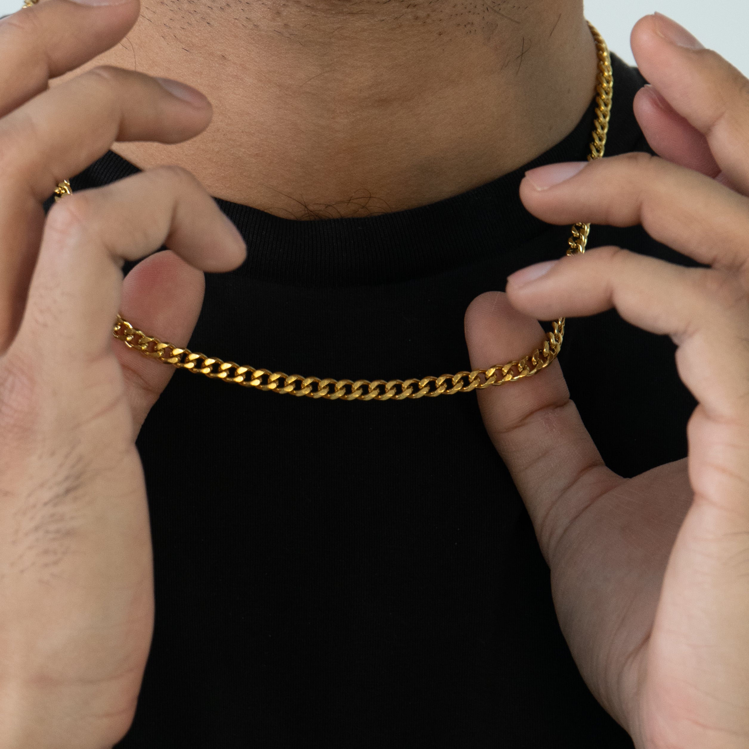 Gold Cuban Link  (5mm)