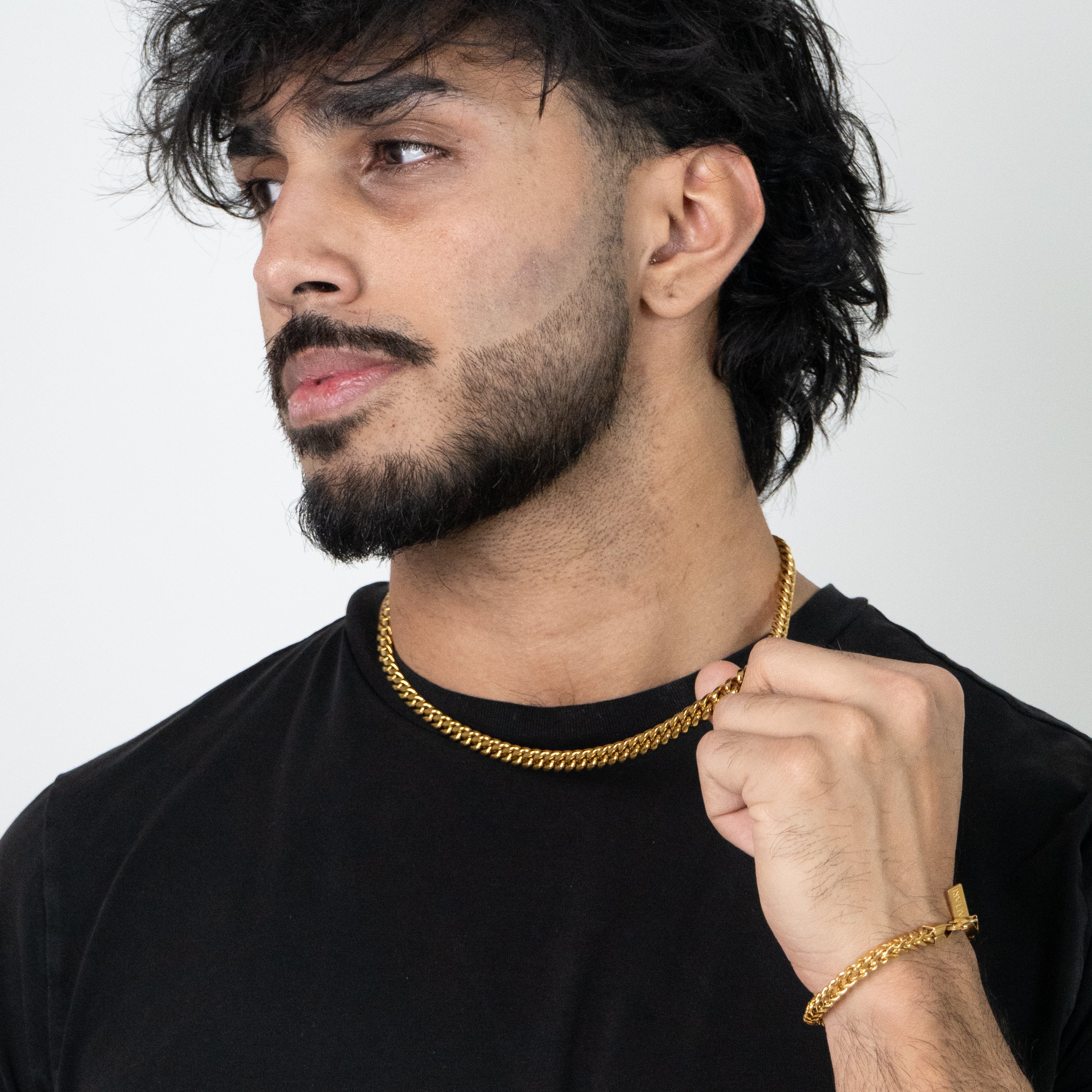 Gold Cuban Link  (8mm)