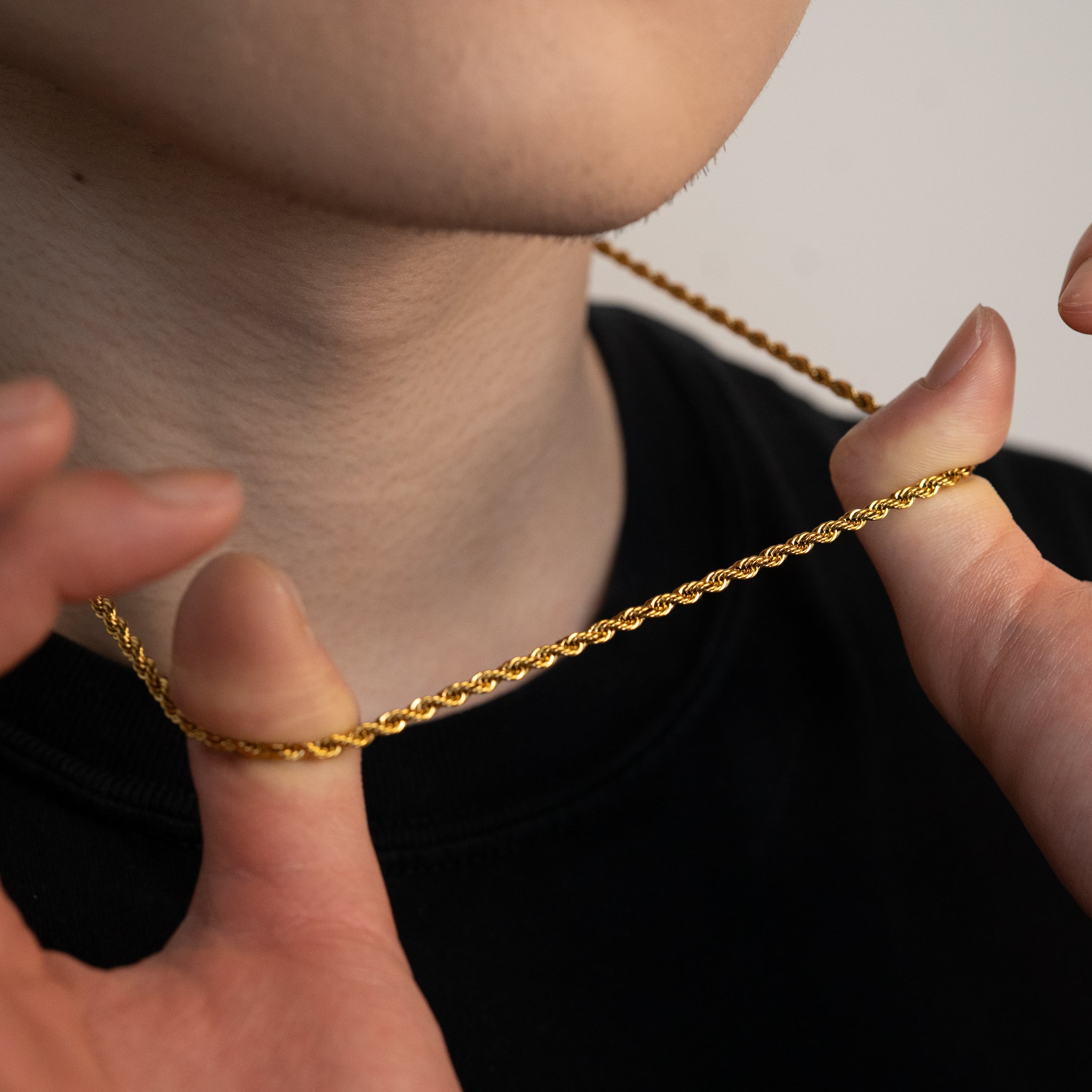 Gold Twisted Rope (3MM)