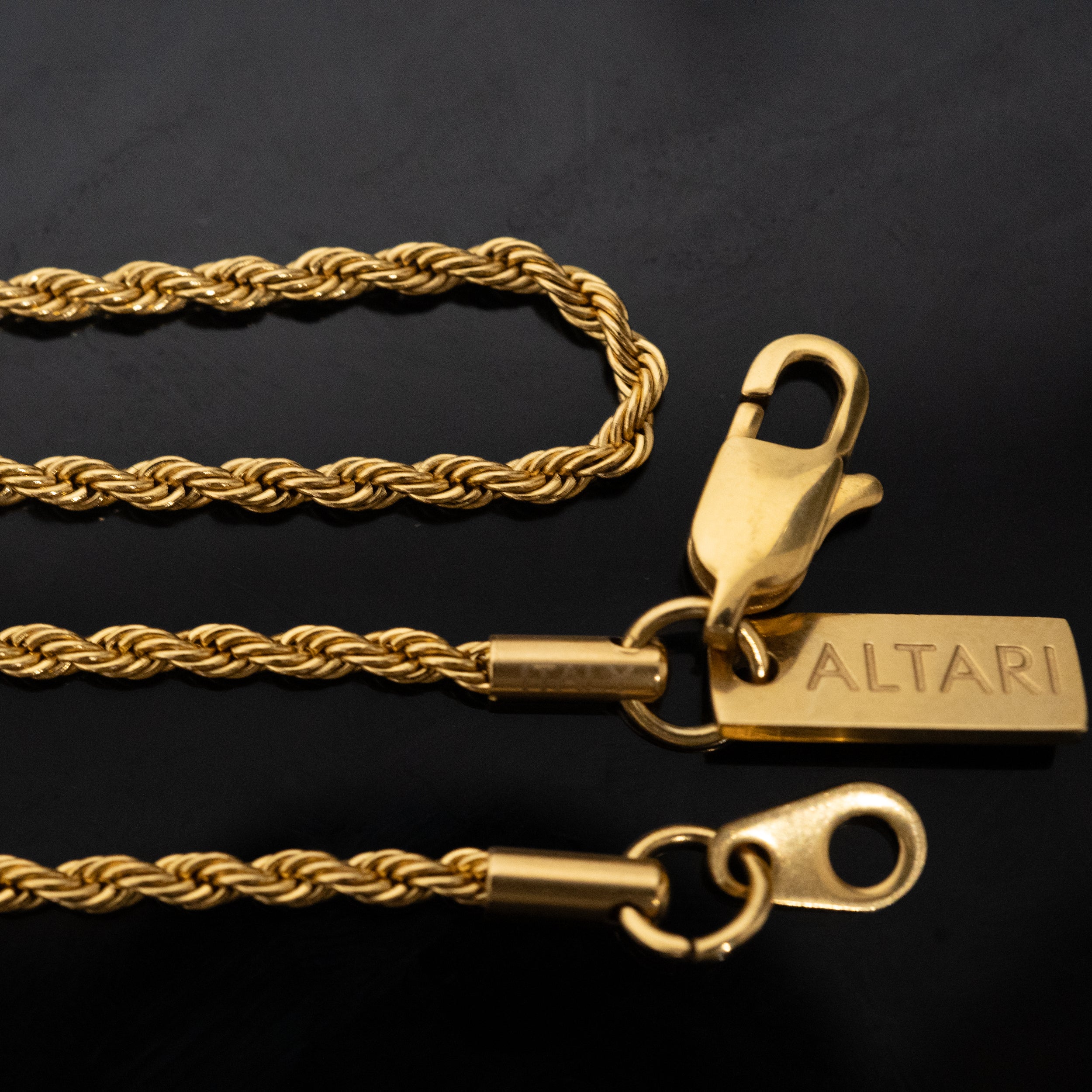 Gold Twisted Rope (3MM)