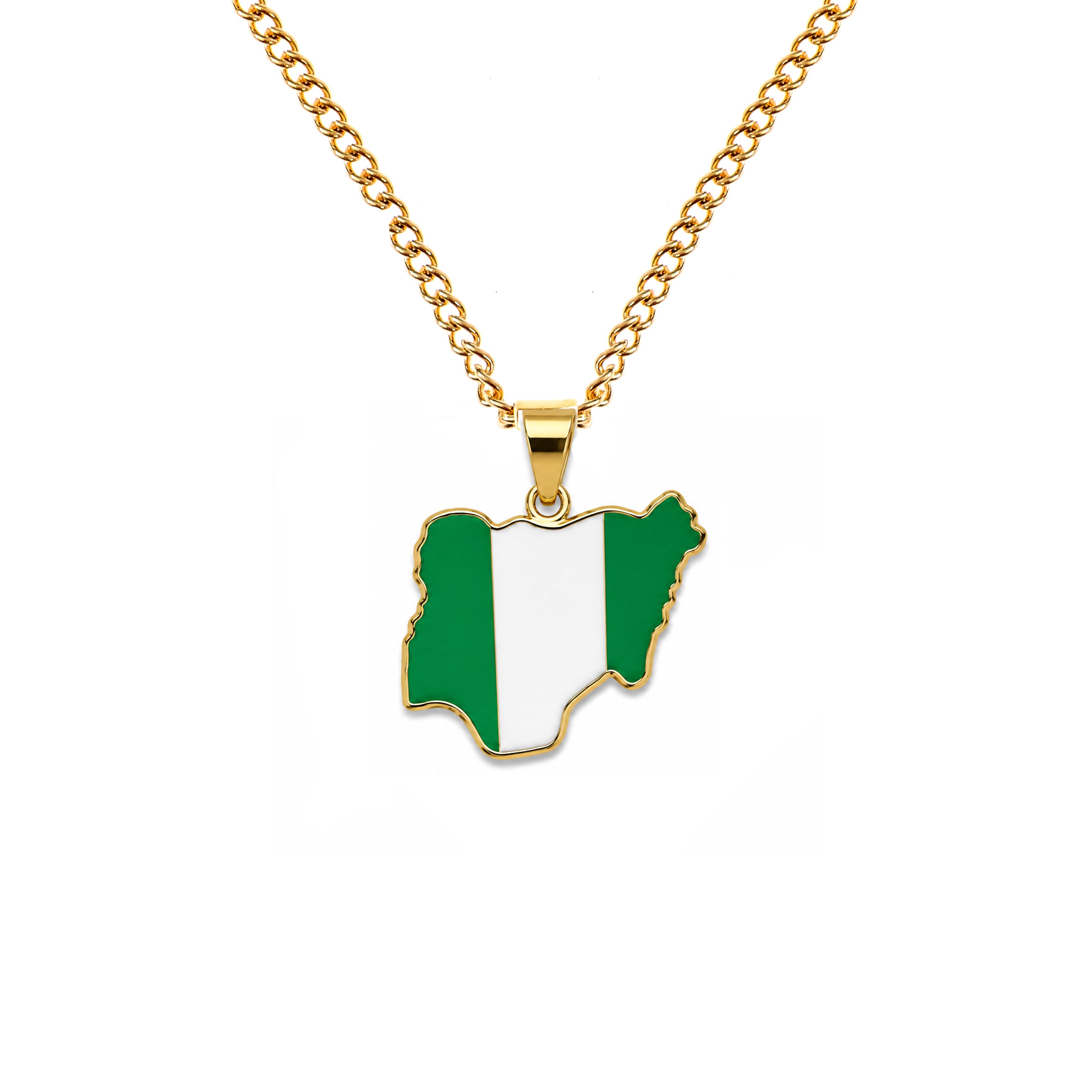 Nigeria Gold Pendant