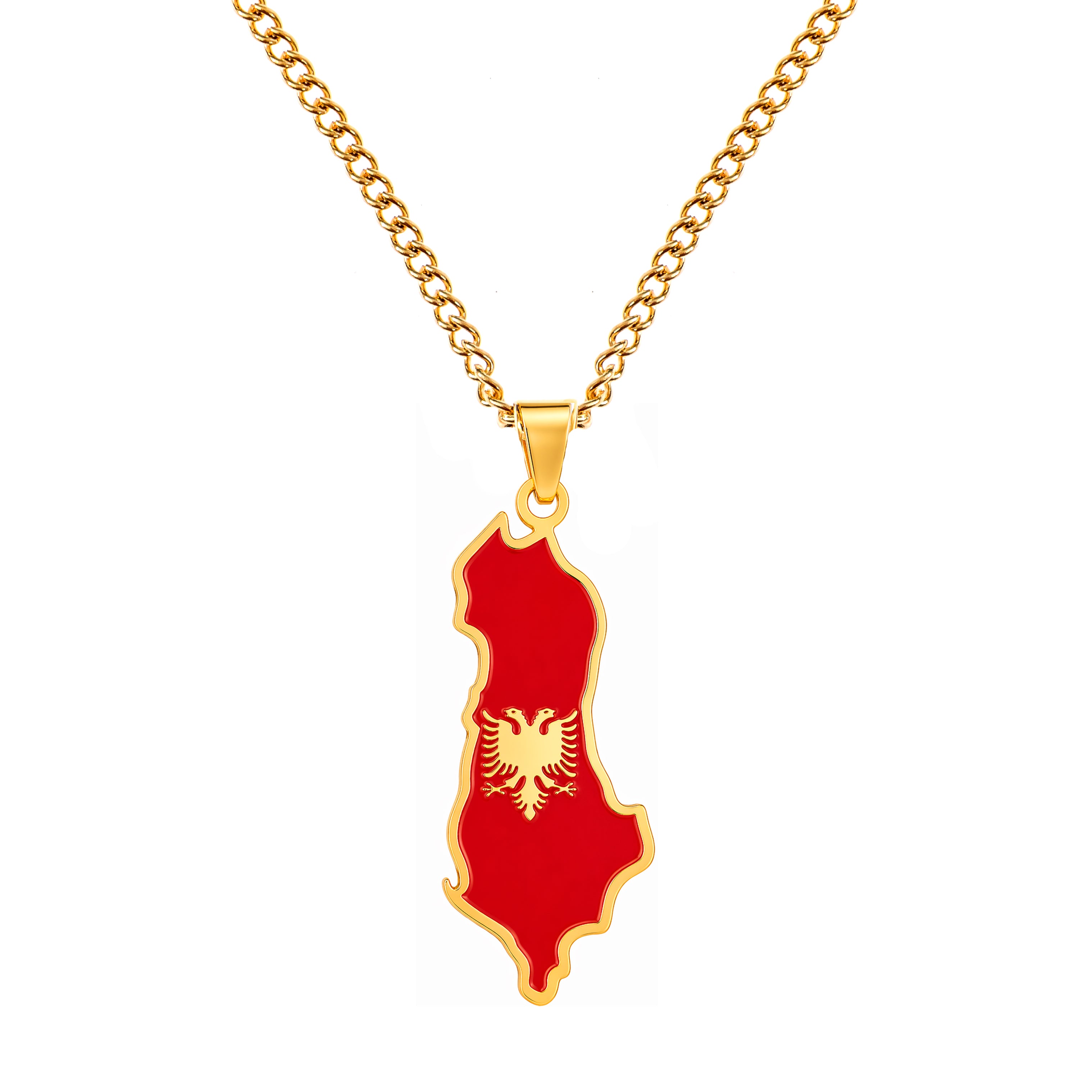 Albania Gold Pendant