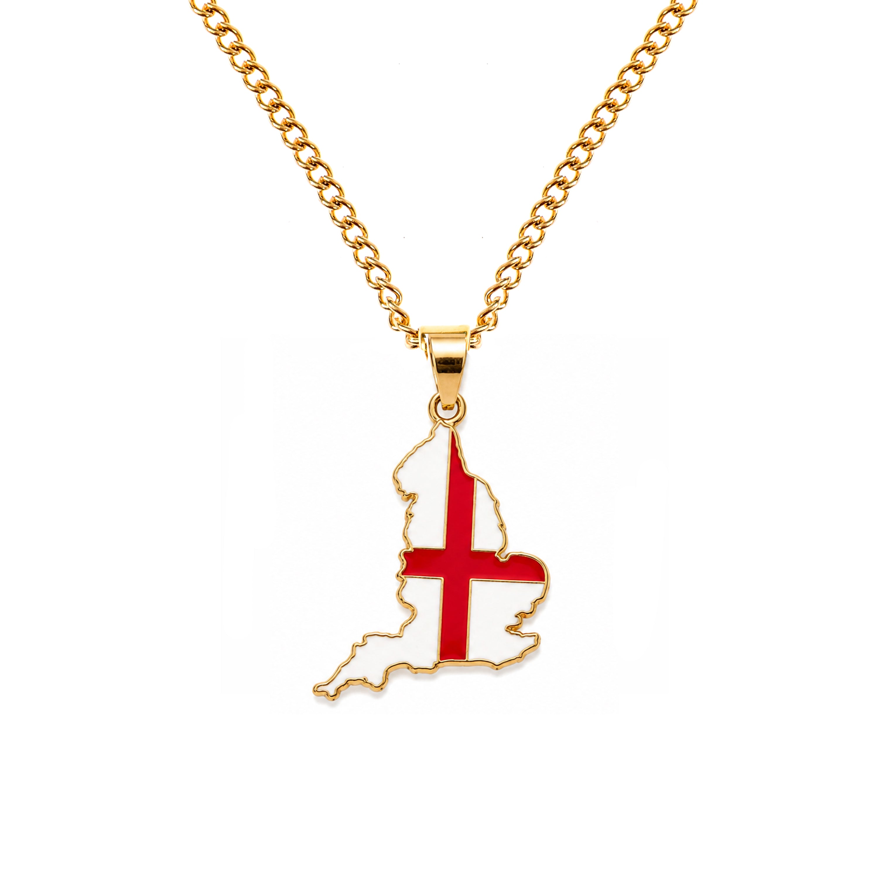 England Gold Pendant