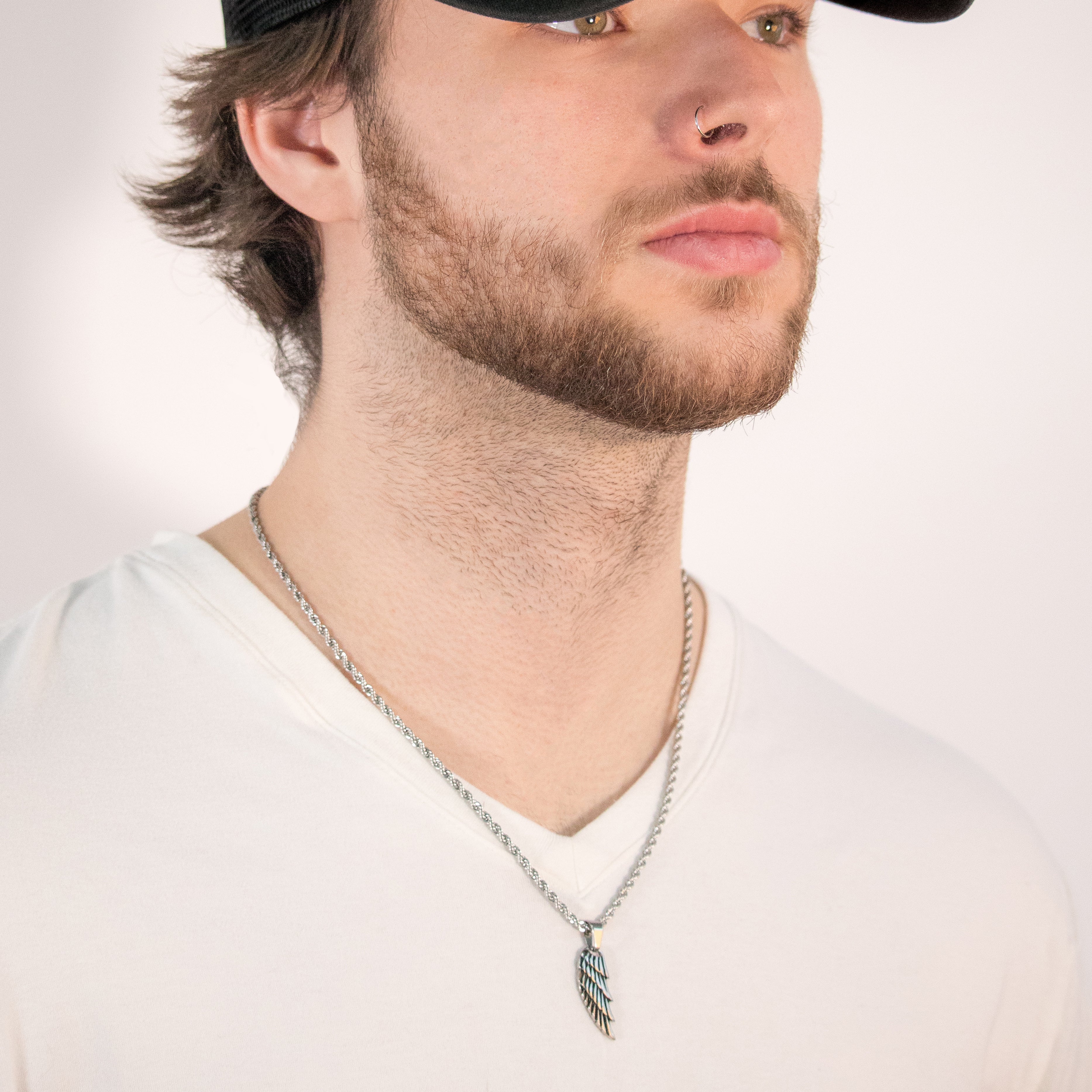 Angel Wing Pendant (Silver)