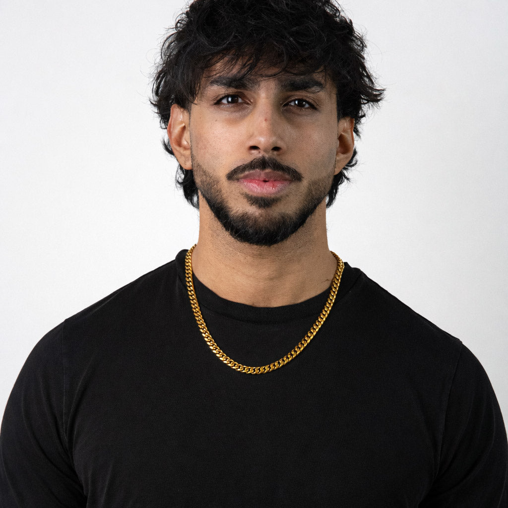 Gold Cuban Link  (8mm)