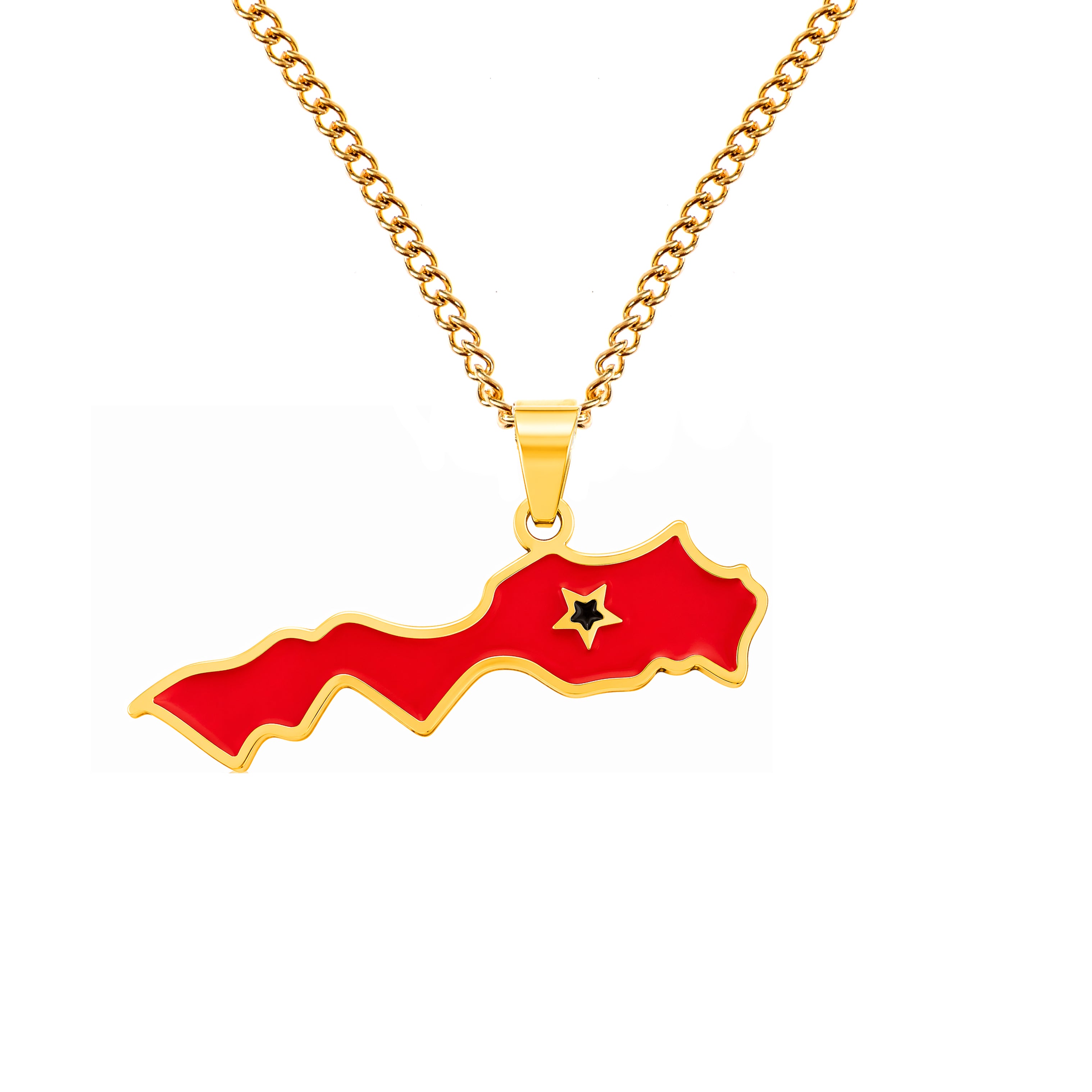 Morocco Gold Pendant