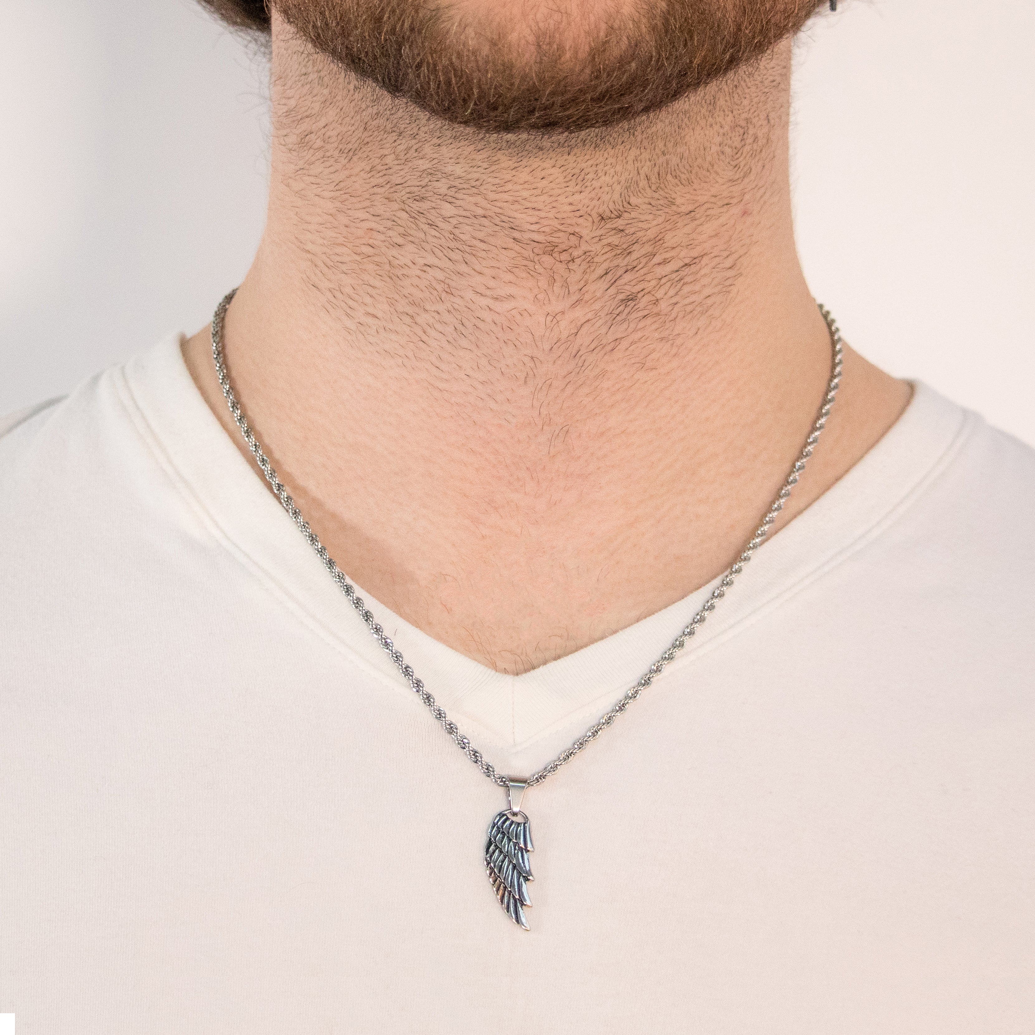 Angel Wing Pendant (Silver)