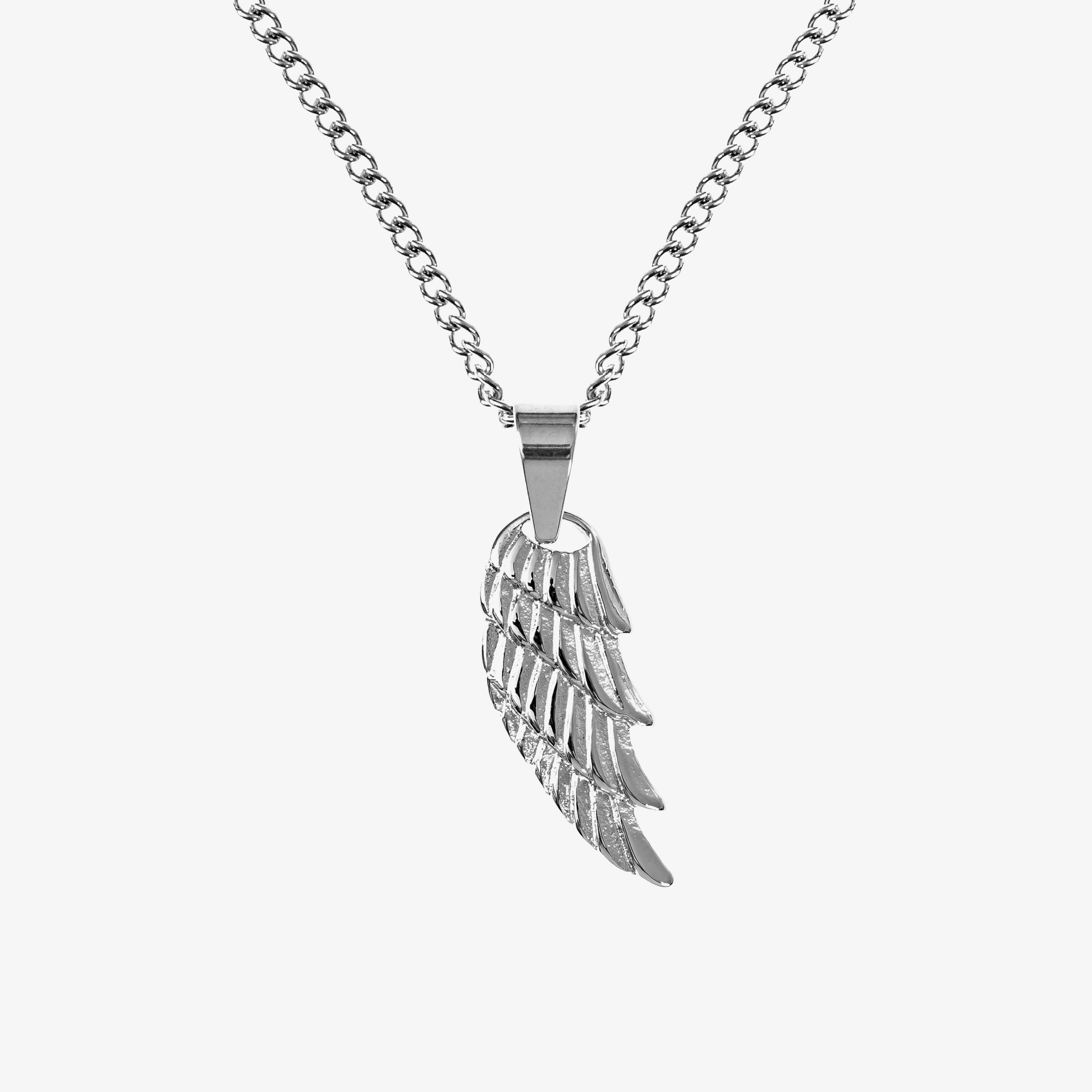 Angel Wing Pendant (Silver)