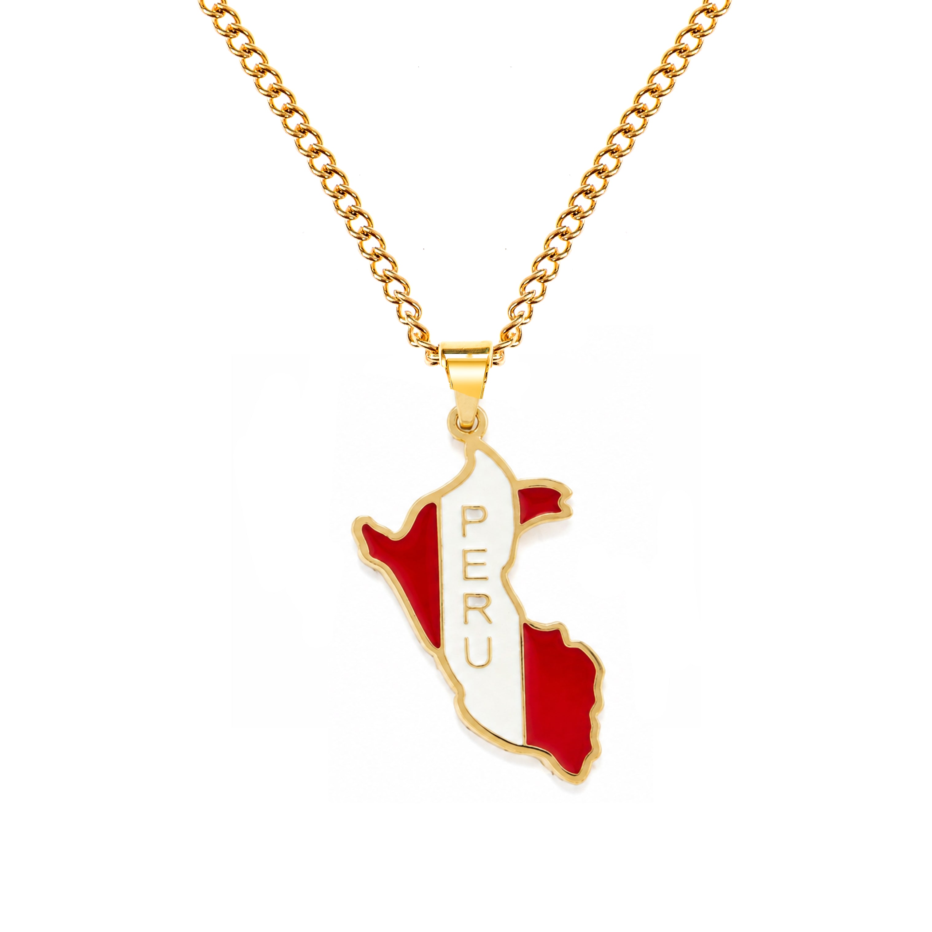 Peru Gold Pendant