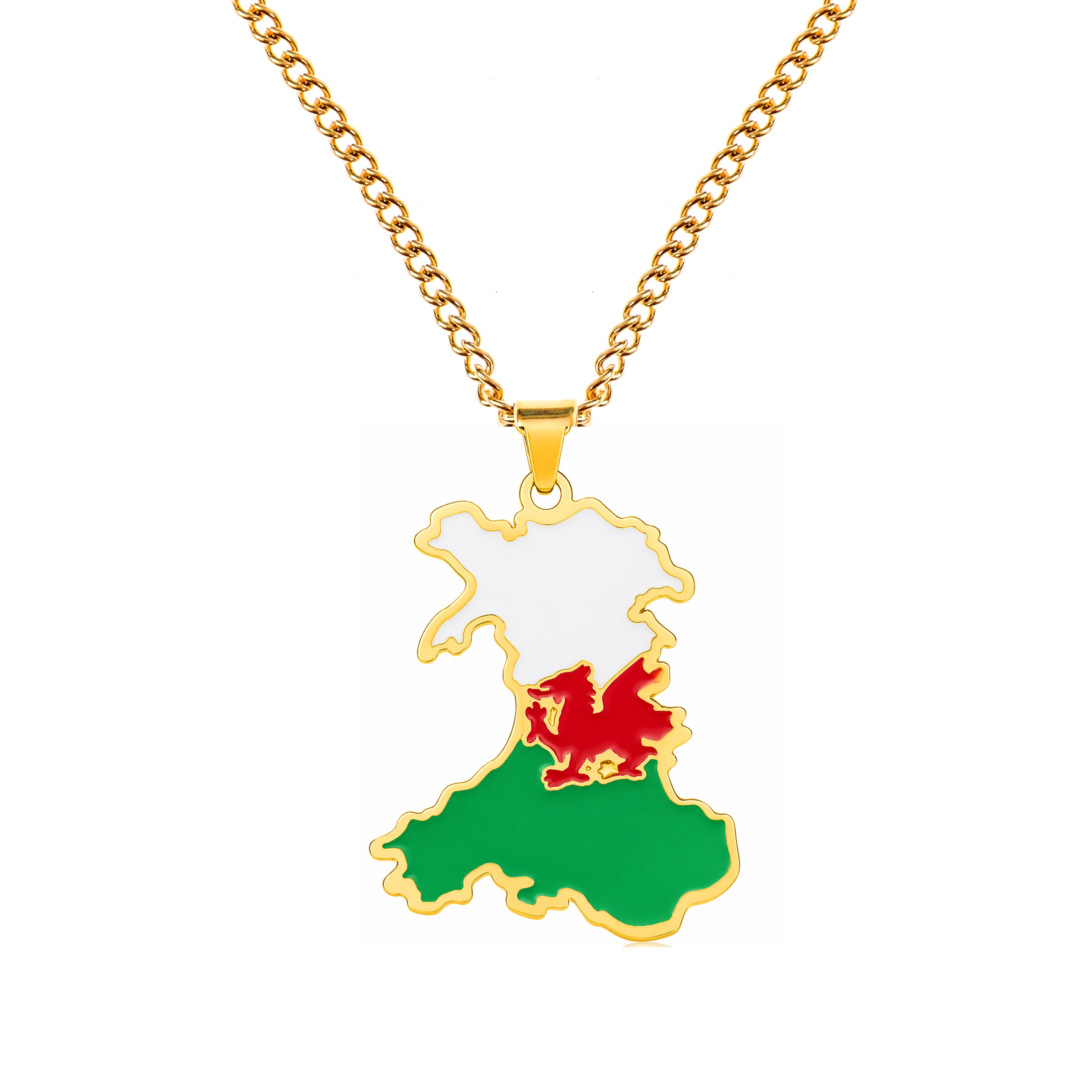 Wales Gold Pendant