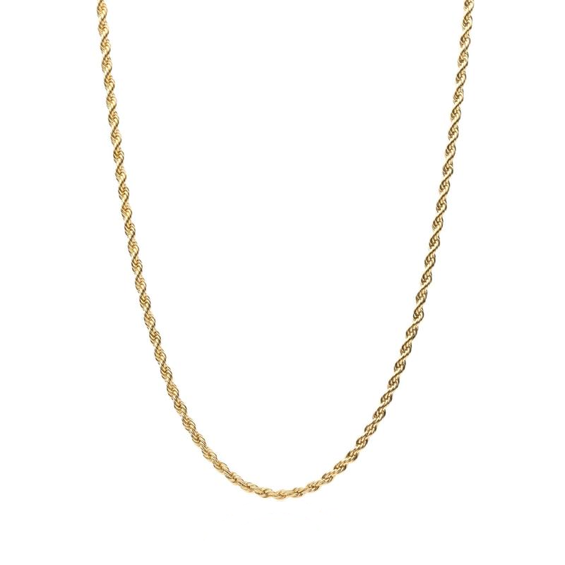 Gold Twisted Rope Chain (3MM)