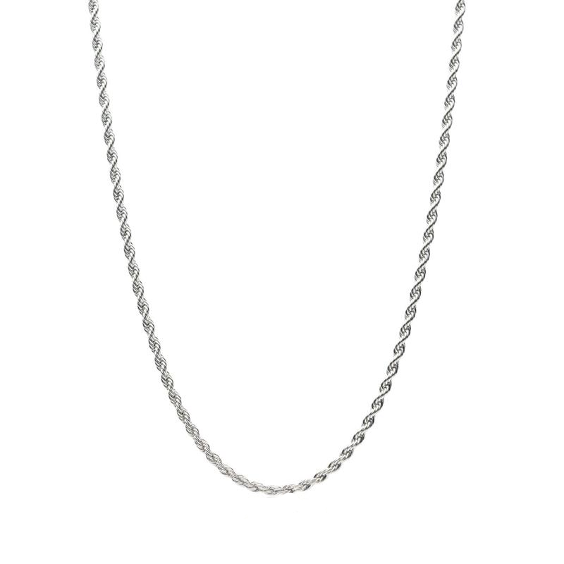 Silver Twisted Rope Chain (3MM)