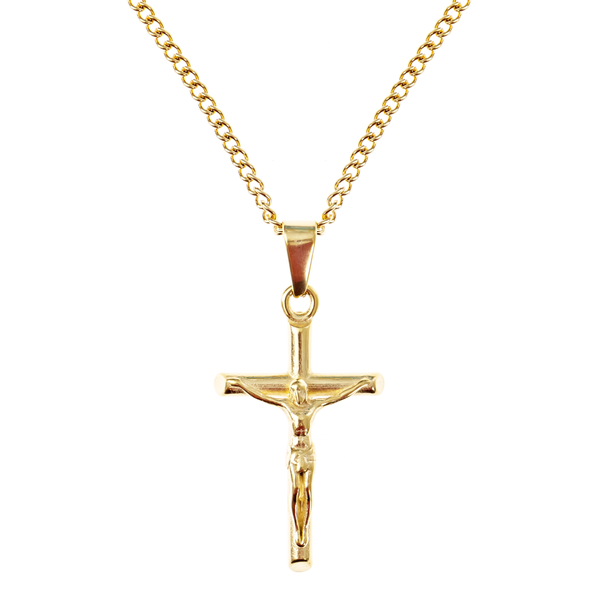 GOLD CROSS NECKLACE