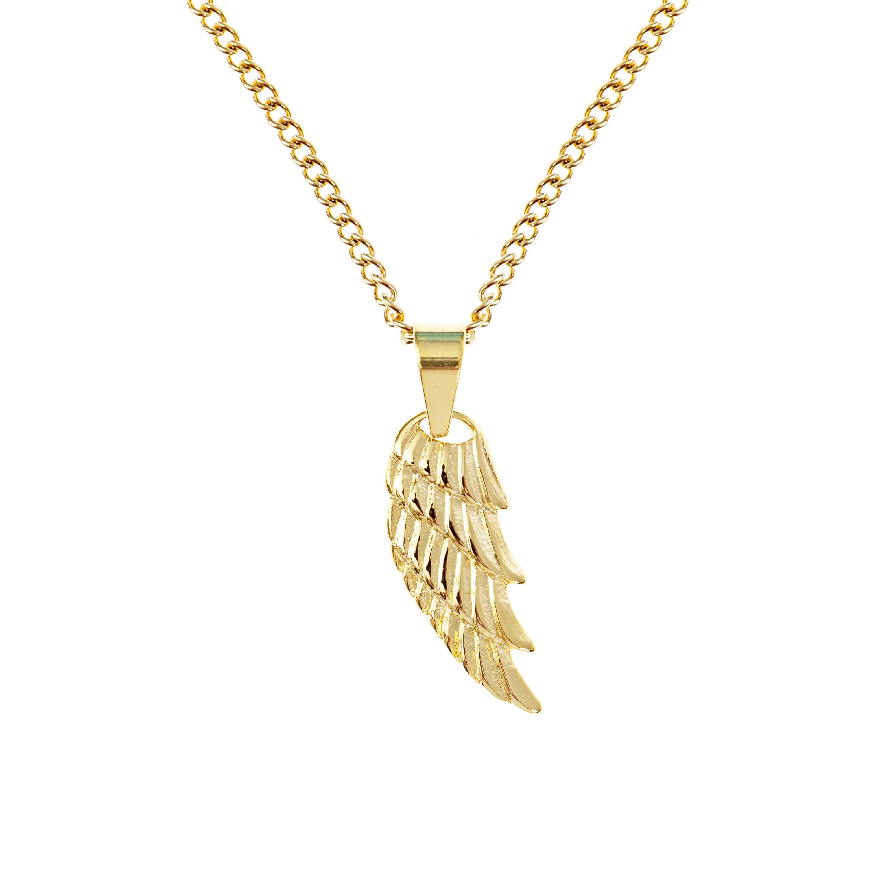 Angel Wing Pendant (Gold)