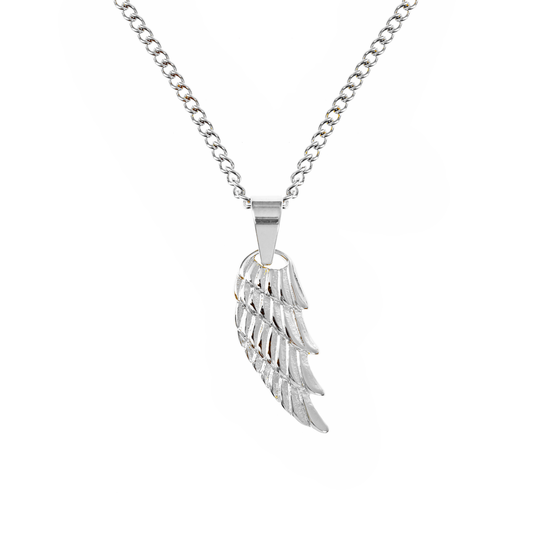 Angel Wing Pendant (Silver)