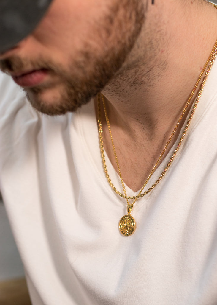 Gold Twisted Rope Chain (3MM)