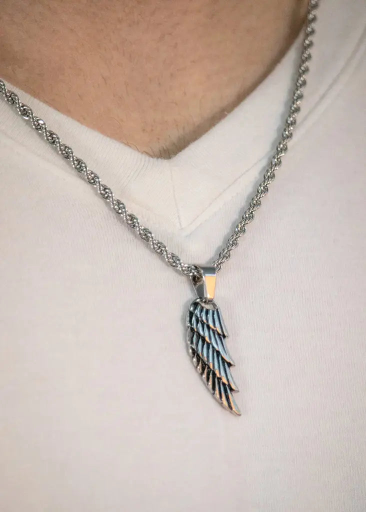 Angel Wing Pendant (Silver)