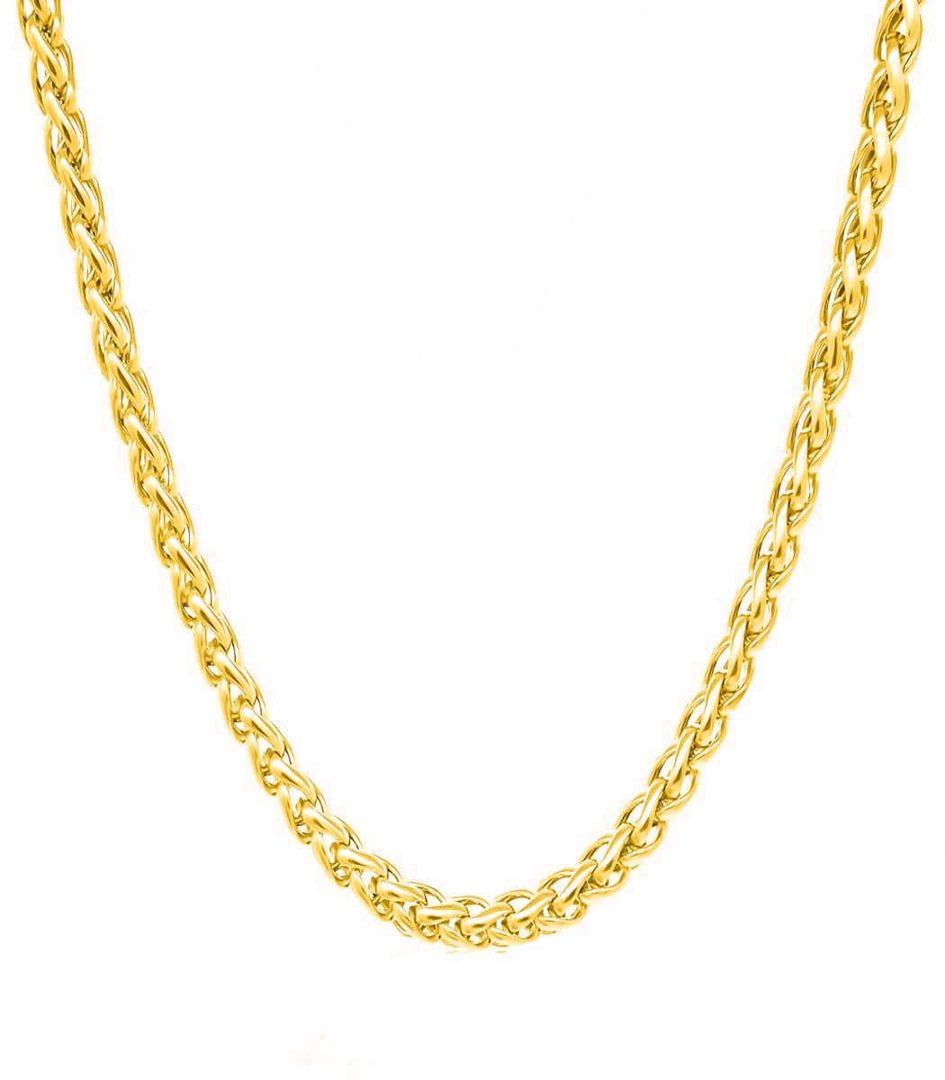 Gold Wheat Chain (3MM)